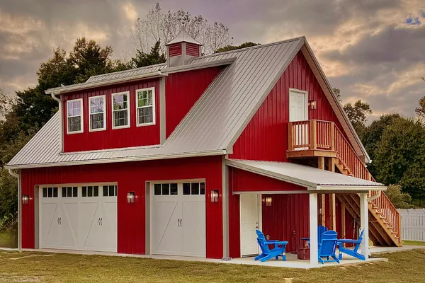 Residential Garages by Titan Buildings, serving Delaware and Maryland's Eastern Shore