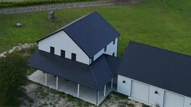 Titan Buildings Delaware Barndominiums Custom Home Construction Delaware barndominiums - Two-story custom barndominium in Sussex County near Georgetown and Seaford